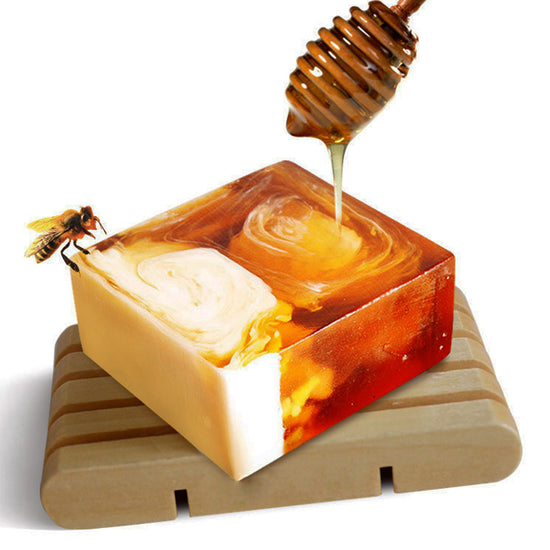 Hand-made Milk Honey Face Hand Body Soap