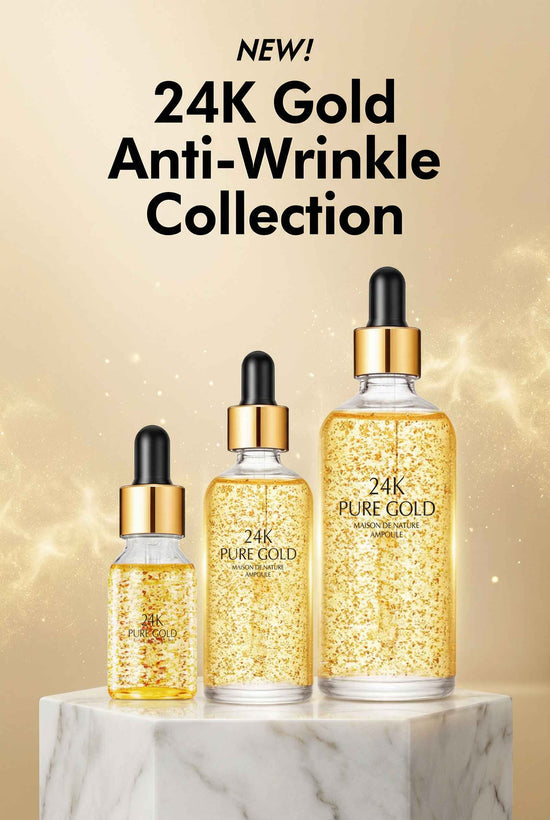 24K gold nicotinamide anti-wrinkles serums