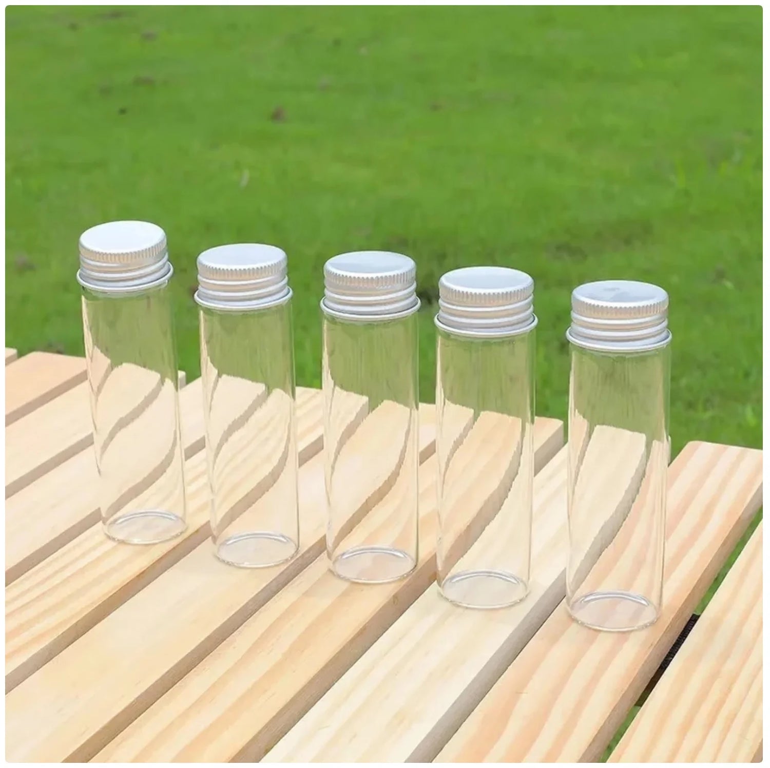 Olive Green Outdoor Spice Bottle Organizer Bag - 9 - Hole Large Capacity Design