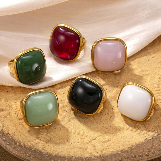 Women Casual Stainless Steel Ring