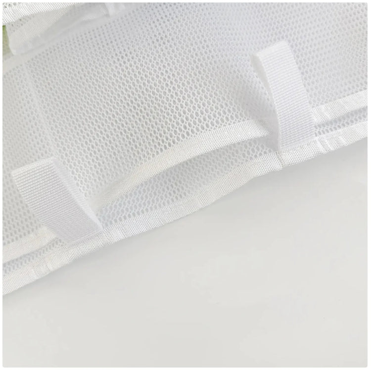 Double - Layer Mesh Hanging Organizer Bag - Multi - Pocket Storage for Bathroom, Bedroom & More