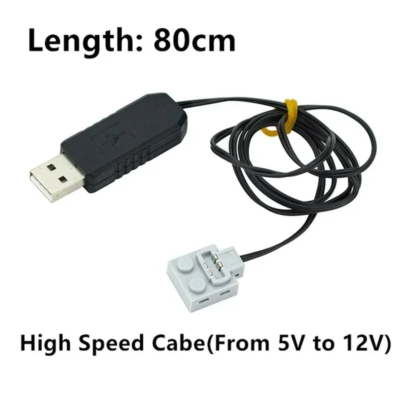 MOC Technical Parts Power Functions Motor Multi Tool Servo Train Motor PF 8293 8883 Model Compatible  Building Blocks