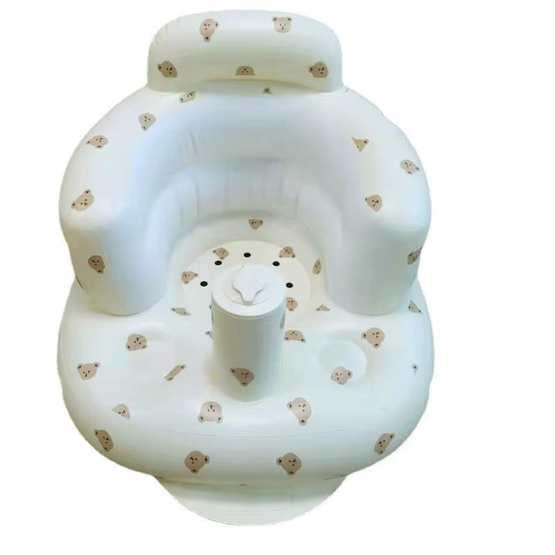 Inflatable Chair Baby Seats and Sofas Armchair Child Portable Lounger Foldable Baby Feeding Chair Bathing Stool Toddler Seater