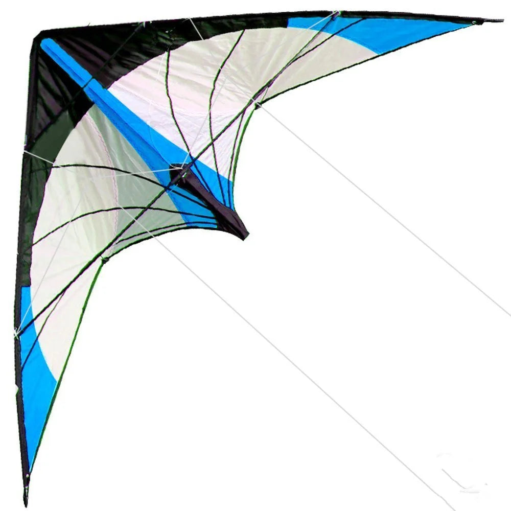 NEW Arrive 48 Inch Blue Professional Dual Line Stunt Kite with Handle and Line Good Flying Factory Outlet