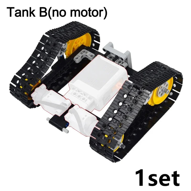MOC Technical Parts Power Functions Motor Multi Tool Servo Train Motor PF 8293 8883 Model Compatible  Building Blocks