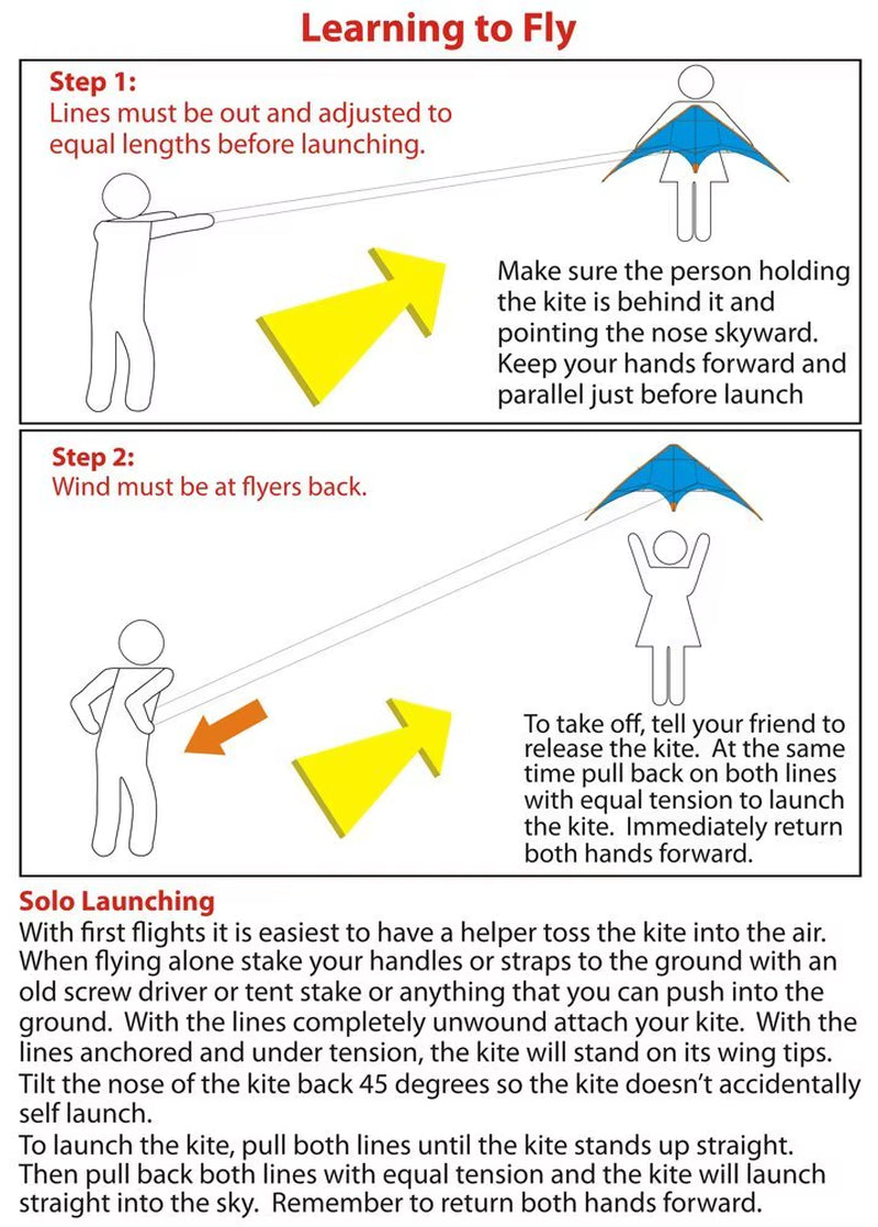 NEW Arrive 48 Inch Blue Professional Dual Line Stunt Kite with Handle and Line Good Flying Factory Outlet