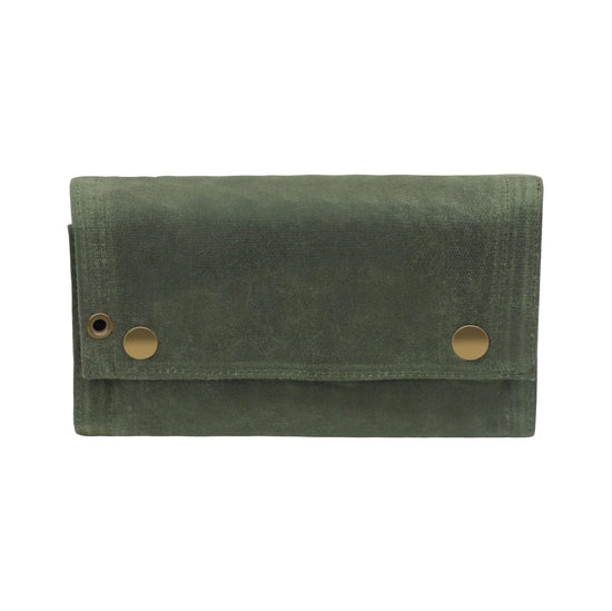 Olive Green Outdoor Spice Bottle Organizer Bag - 9 - Hole Large Capacity Design