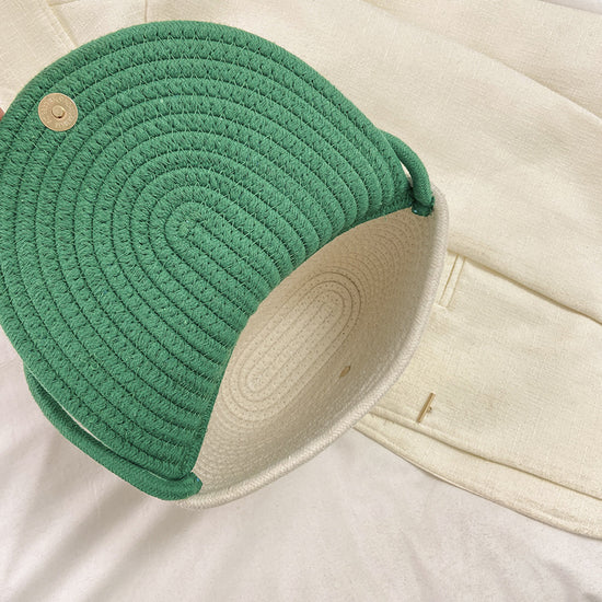 Cute Flowers Straw Bag Women&