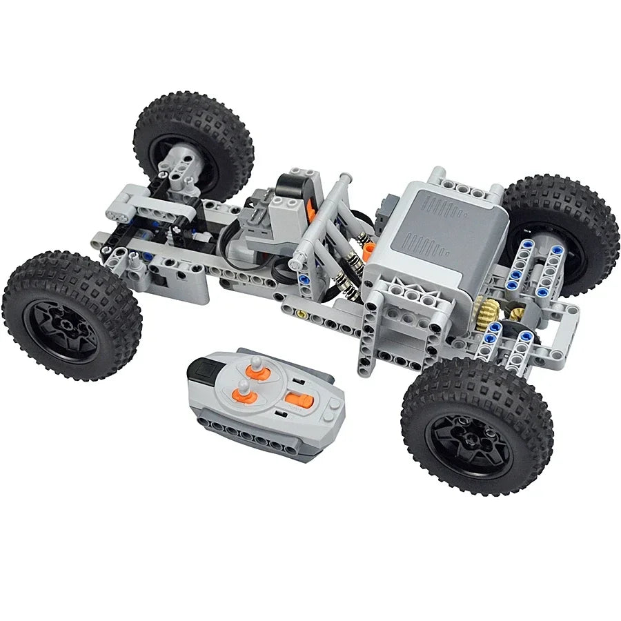 MOC Technical Parts Power Functions Motor Multi Tool Servo Train Motor PF 8293 8883 Model Compatible  Building Blocks