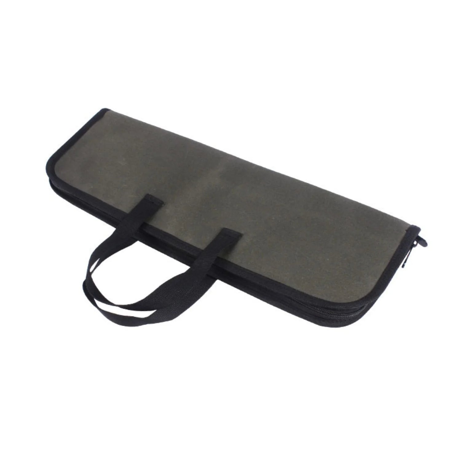 Portable Knife Roll Bag - Travel Chef Knife Storage Case with Multiple Pockets