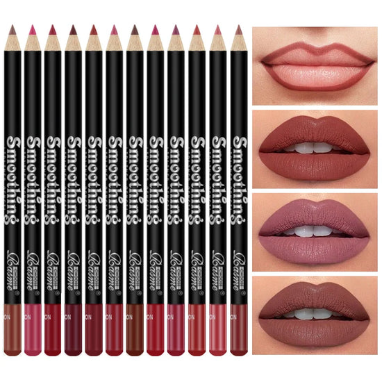 Multi-colour Lip Liner Pencils Set