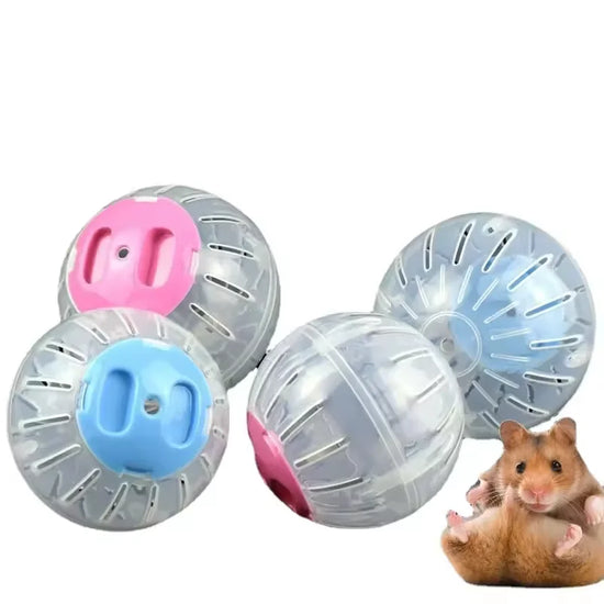 Colorful Cover Running Ball Hamster Toy Pet Supplies Transparent Ball Roller Fitness Exercise Mini Wheel Small Pet Supplies
