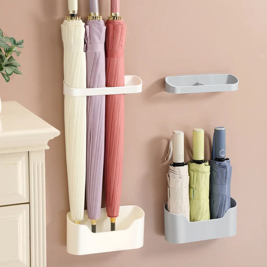 Umbrella storage rack household storage rack can hold umbrella storage box wall-mounted umbrella storage artifact drain rack