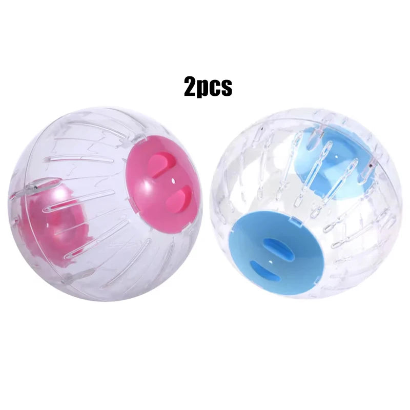 Colorful Cover Running Ball Hamster Toy Pet Supplies Transparent Ball Roller Fitness Exercise Mini Wheel Small Pet Supplies