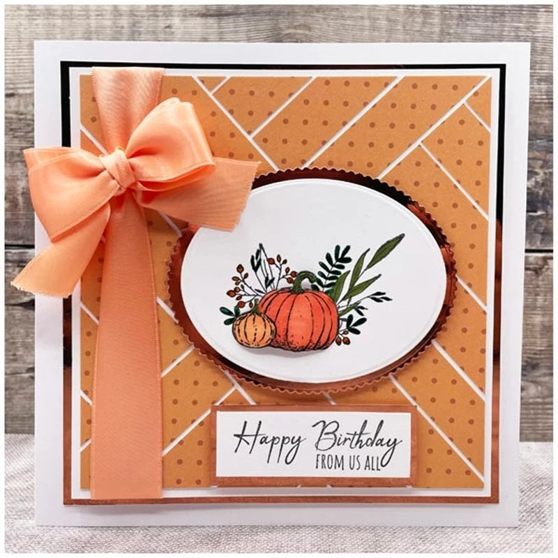 Christmas Wishes Autumn Leaves Lace Clear Stamps for Scrapbooking For Paper Making Frame Card Craft Transparent Seal