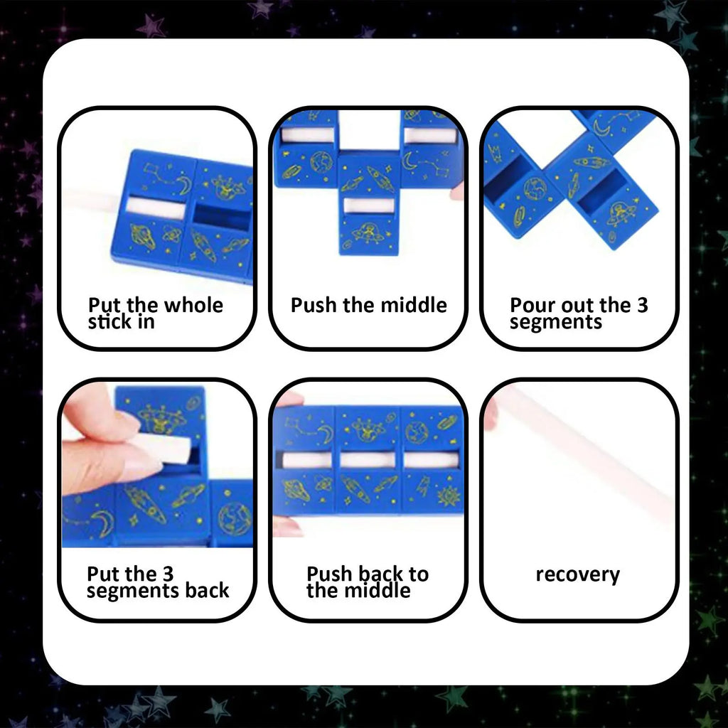 Christmas Countdown Calendar Gifts Box Creative Magic Props Toys Advent Calendar Present For Children Accessories Random