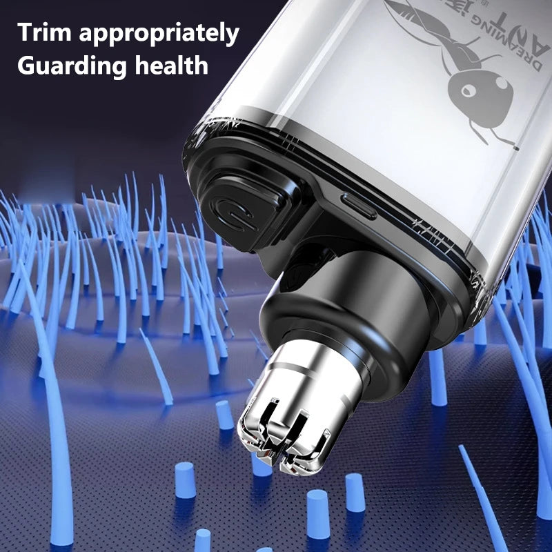 Xiaomi Nose Ear Hair Trimmer for Men Type-C Rechargeable Portable Painless Shaving Ear Nose Hair Clipper Facial Hair Trimmer New