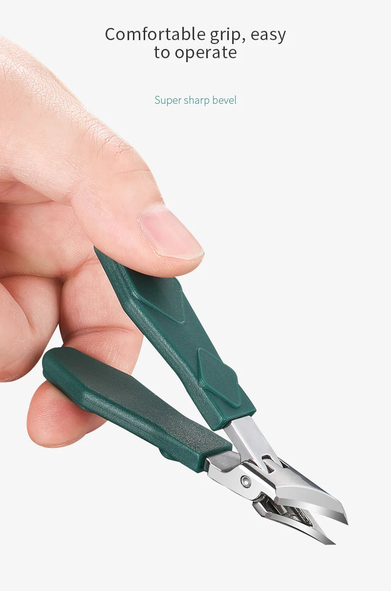 Toenail Clipper For Ingrown Or Thick Toenails Toenails Trimmer Professional Podiatrist Toenail Nipper With Stainless Steel Ultra