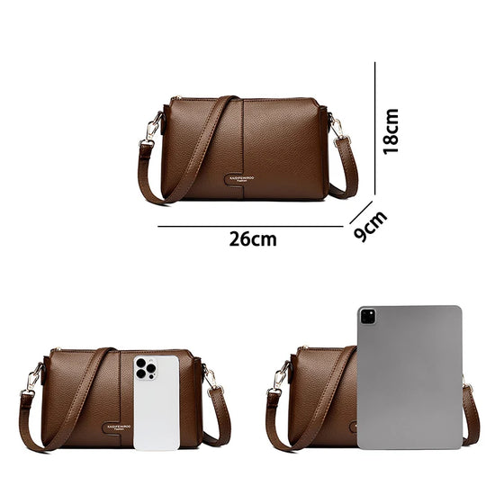 Ladies Zipper Crossbody Bags