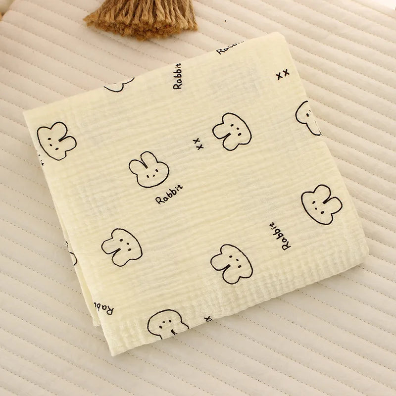 Baby Receive Blanket for Newborn Cotton Muslin Swaddle Blanket Bedding Infant Bath Towel Baby Items Mother Kids