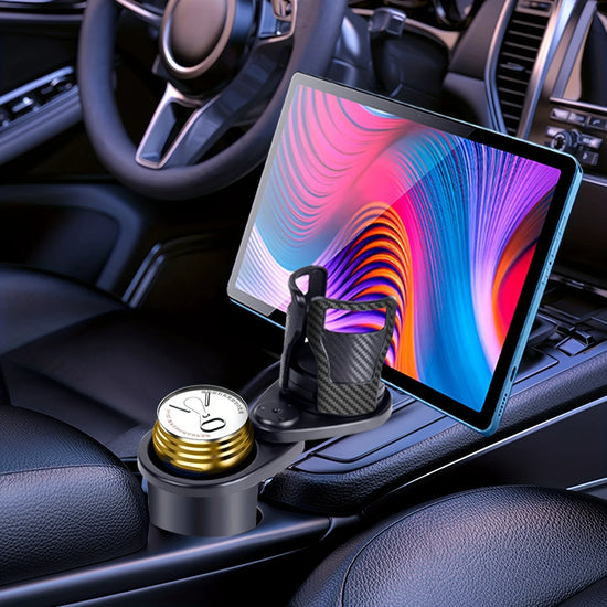 Vehicle Mounted Slipproof Cup Holder 360 Degree Rotating