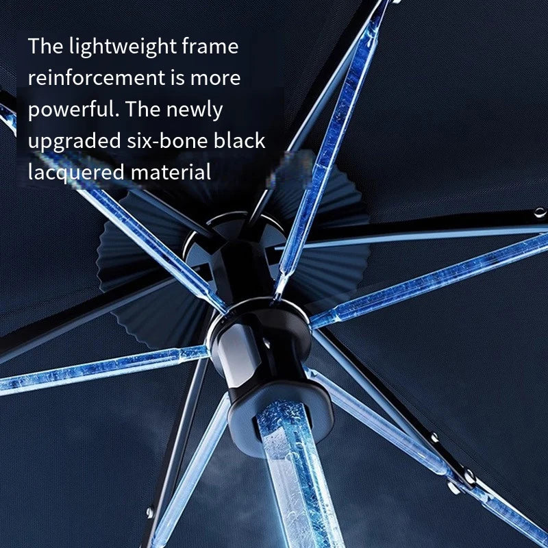 Mini Card Umbrella Sun Umbrella Women's Sunshade Sun Protection Dual-use UV Protection Compact Portable Folding Pocket Umbrella