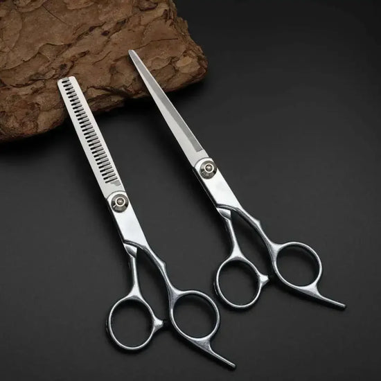 Professional Barber Scissors Accessories Shop 6 Inch Hairdressing Hair Haircut Cutting Thinning Tools Salon Hairdresser&