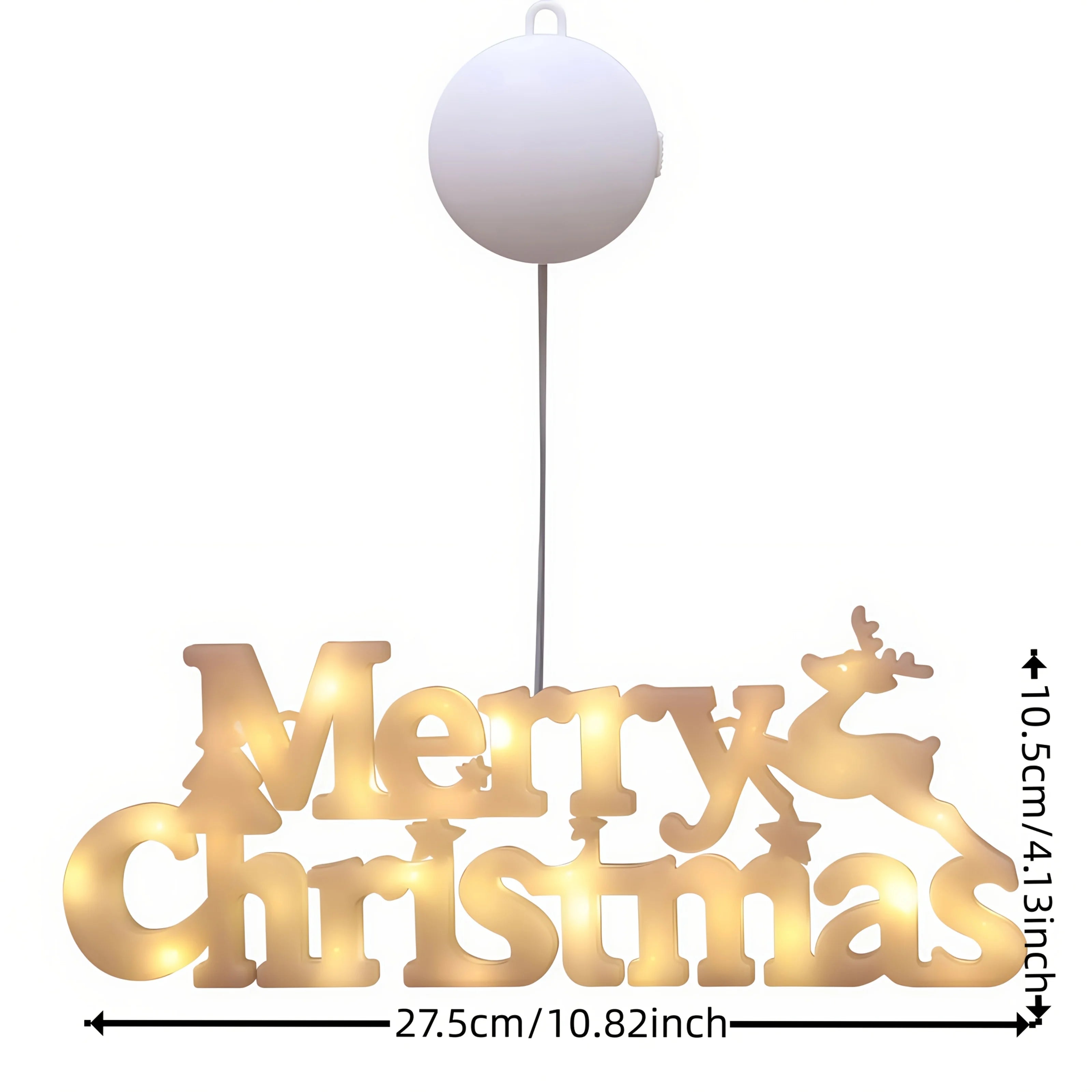 Christmas Decoration New Year Xmas Merry Christmas LED Letter Tag Light String Fairy Garland Home Decoration Christmas Noel Gift