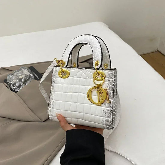 Womens Minimalist Leather Crossbody Bag