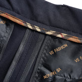 Mens Thin Stretch Straight Summer Pants Silky No-Iron Fabric