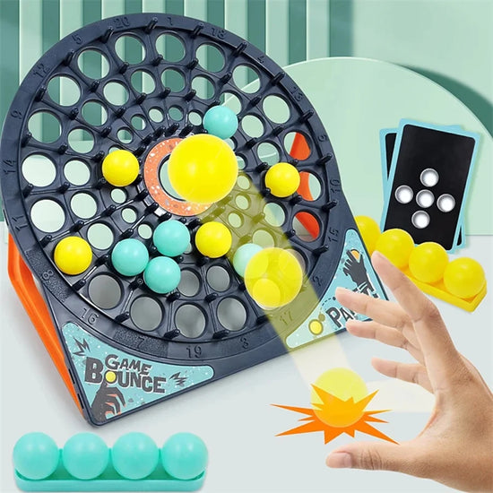 Kids Toy Ball Bouncing Game Parent-child Interaction Board Game Jumping Connect Ball Toddler Toss Ball Game Fun Party Game