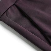 Mens Thin Stretch Straight Summer Pants Silky No-Iron Fabric