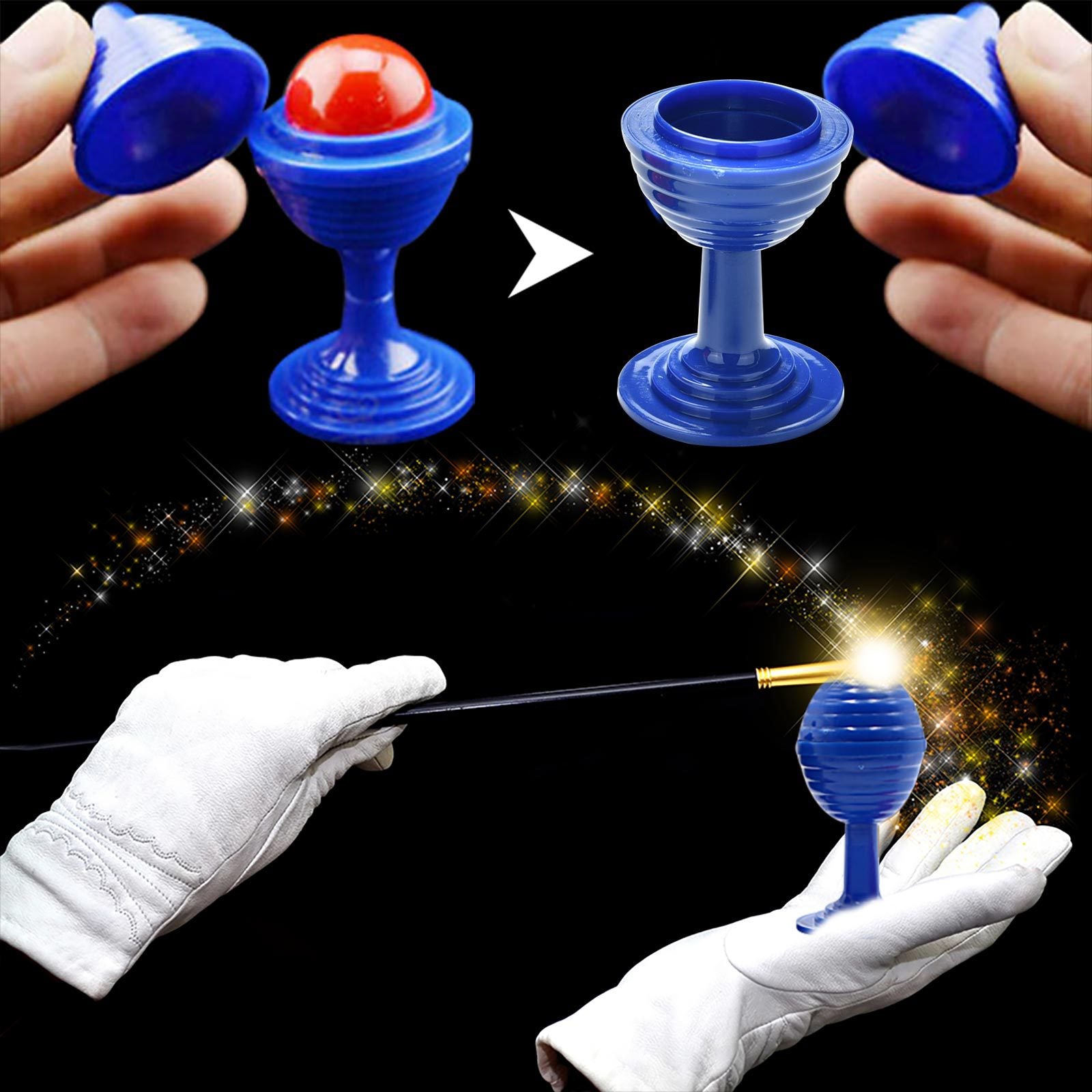 Christmas Countdown Calendar Gifts Box Creative Magic Props Toys Advent Calendar Present For Children Accessories Random