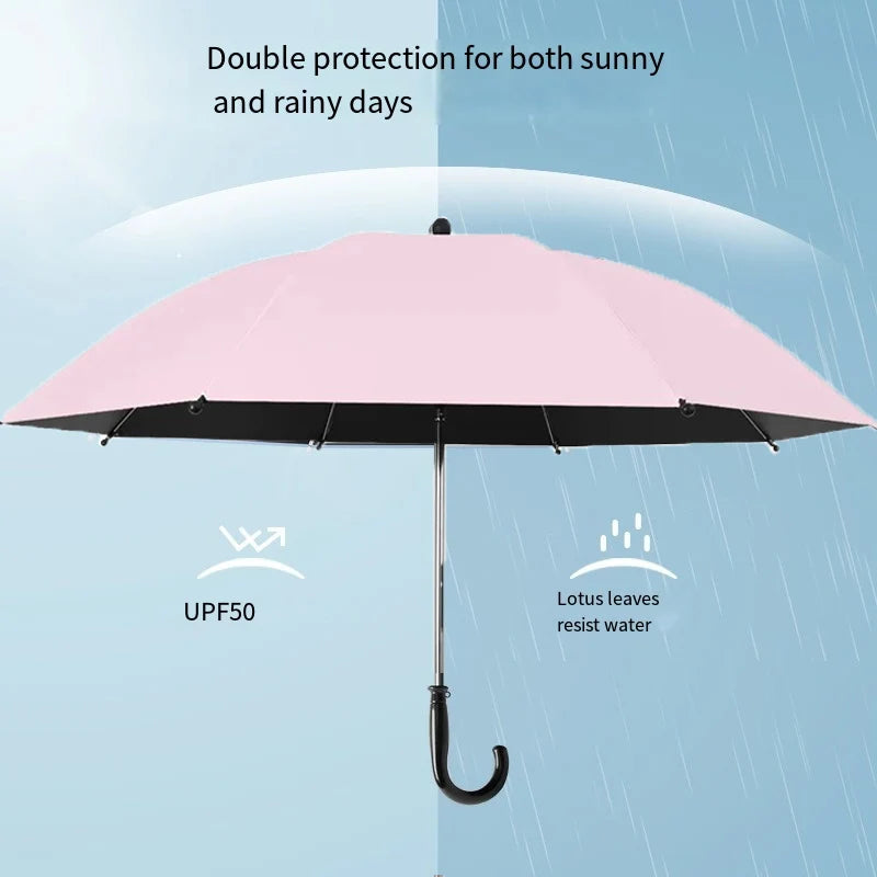 Baby Stroller Sunshade Baby Tricycle Universal Hand Push Children's Stroller Umbrella Children's Walking Tools Sun Protection