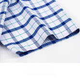 Mens Plaid Short Sleeve Shirt