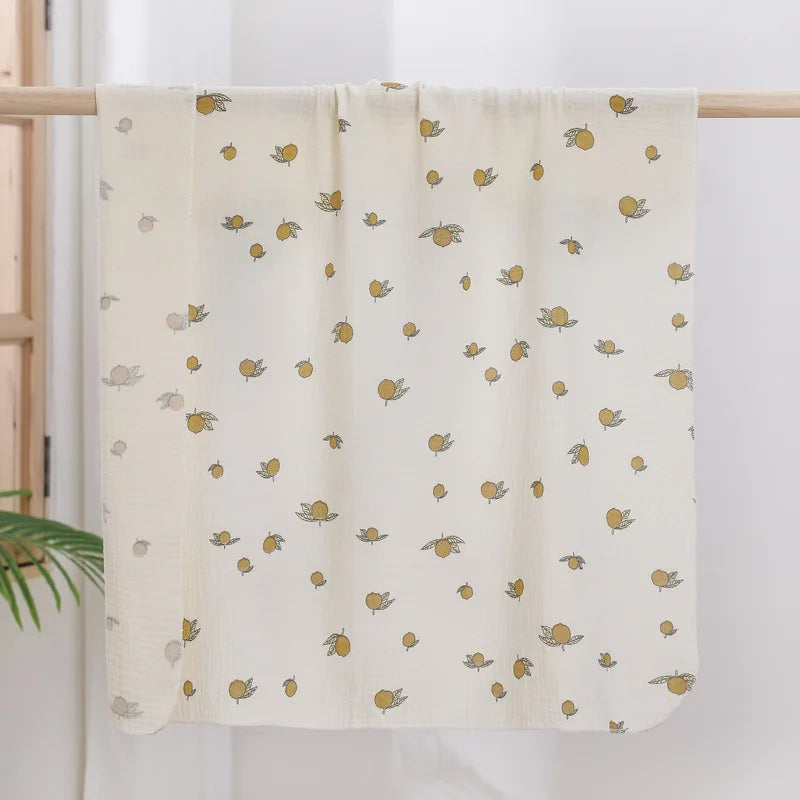 Baby Receive Blanket for Newborn Cotton Muslin Swaddle Blanket Bedding Infant Bath Towel Baby Items Mother Kids