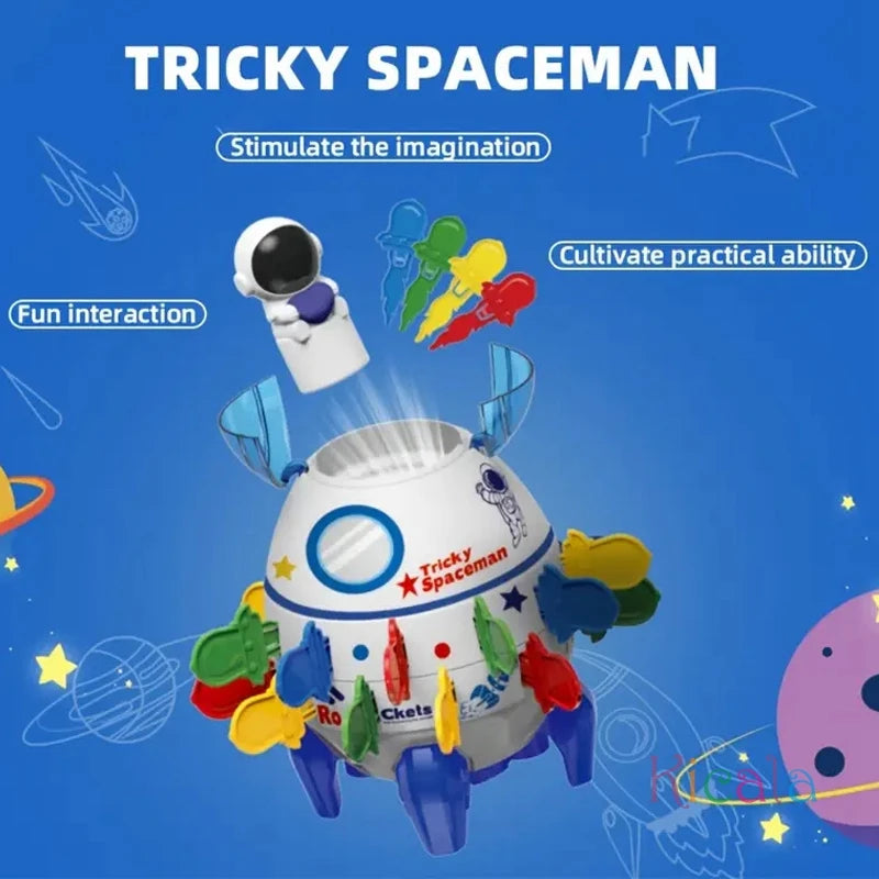 Novelty Toys for Party Children Educational Thinking Training Pirate Barrels Interactive Toys Game Family Tabletop Birthday Gift