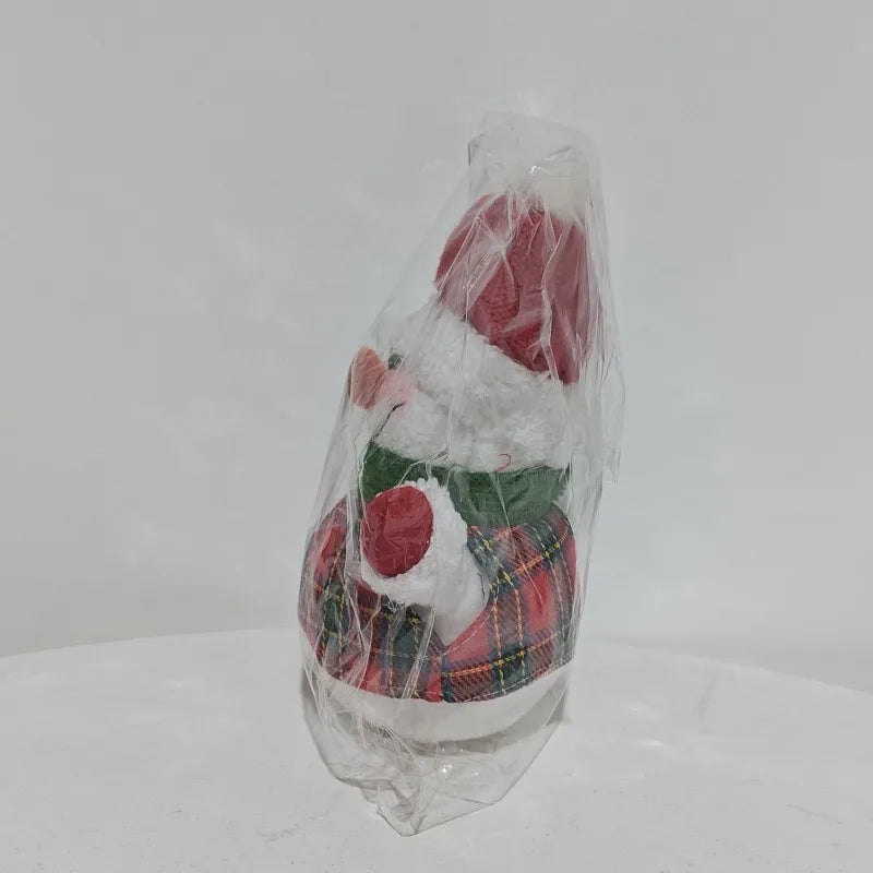 Christmas Glowing Snowman Decoration with Lights Snowman for Table Ornament Creative Gift Decoracion Para El Hogar