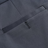 Mens Thin Stretch Straight Summer Pants Silky No-Iron Fabric