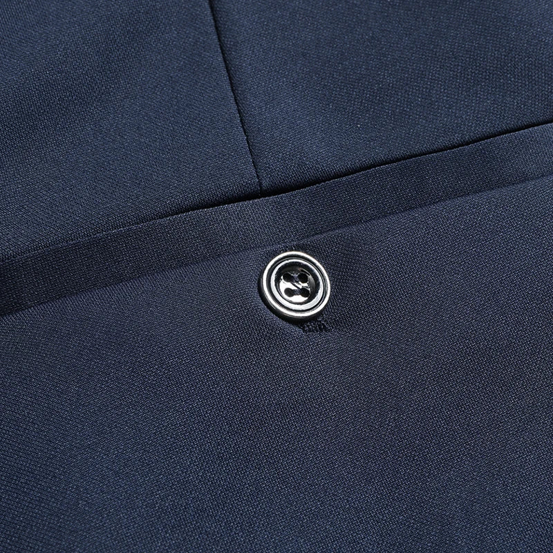 Mens Thin Stretch Straight Summer Pants Silky No-Iron Fabric