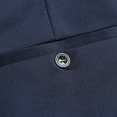 Mens Thin Stretch Straight Summer Pants Silky No-Iron Fabric