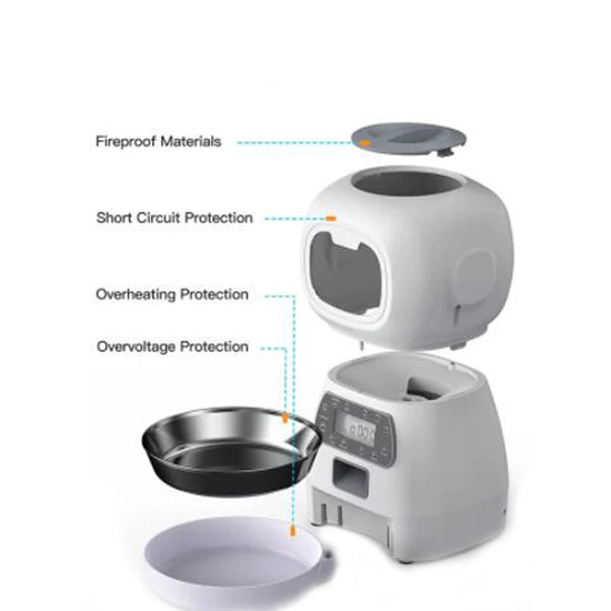 Automatic Pet Feeder Food Dispenser 3.5L