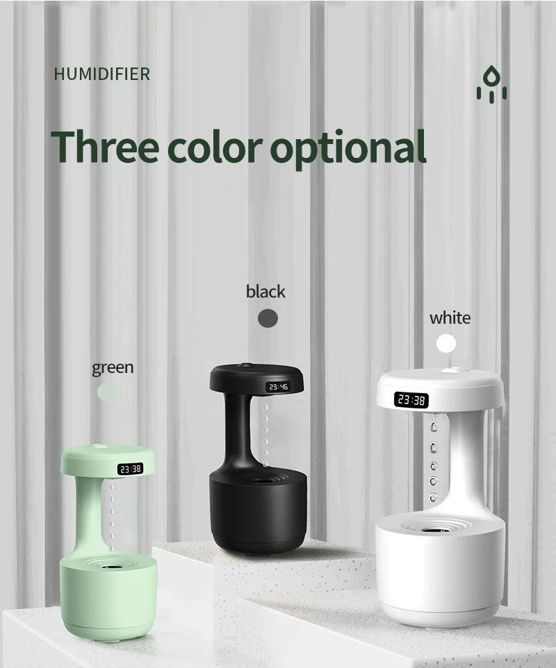 TINSOL New Mist Humidifier Desktop Mute Large Capacity Small Household Air Humidifier Office Bedroom Air Purifying Atomizer