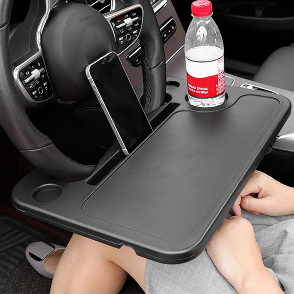 Universal Car Table Steering Wheel Eat Work Cart Drink Coffee Holder Tray Laptop Computer Desk Stand Seat Table car accesory
