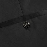 Mens Thin Stretch Straight Summer Pants Silky No-Iron Fabric