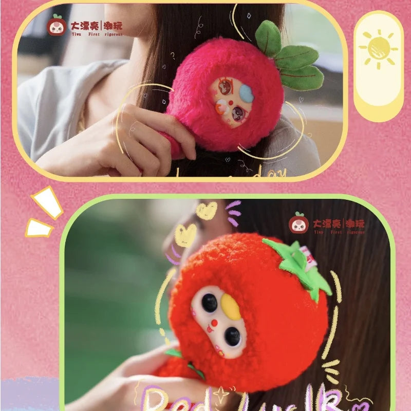 New Baby Three Comb Your Hair Blind Box Cute Fruits And Vegetables Trendy Toy Figurine for Girls Cute Doll Birthday Gift