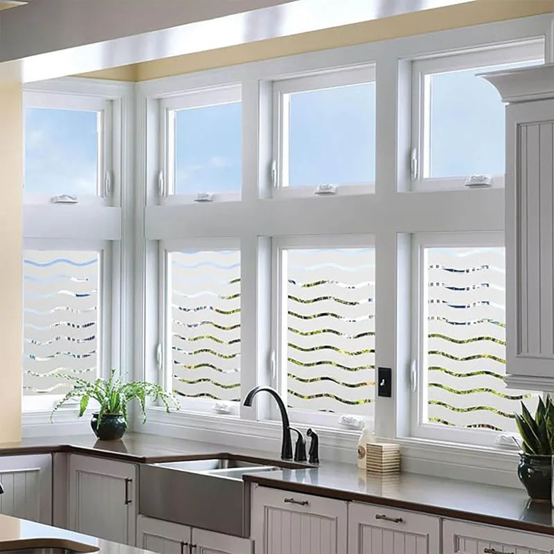 Glass Film Not transparent Electrostatic Glass Window Film Privacy Film For Office Bedroom Bathroom Home Decor Wallpaper Sticker