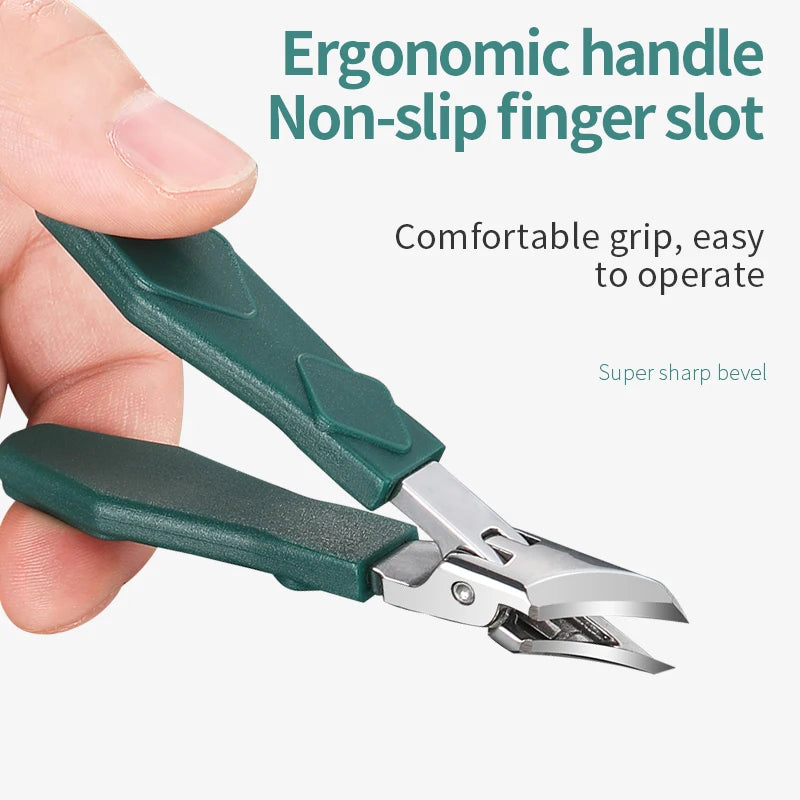 Toenail Clipper For Ingrown Or Thick Toenails Toenails Trimmer Professional Podiatrist Toenail Nipper With Stainless Steel Ultra