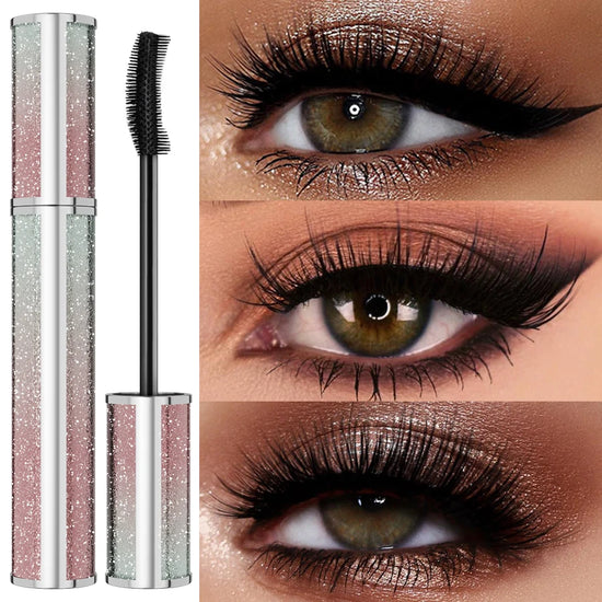 Black waterproof Mascara for all Lengthening make up products Eyelash Extension Eye Lashes mascara 4d effect  Korean cosmeti