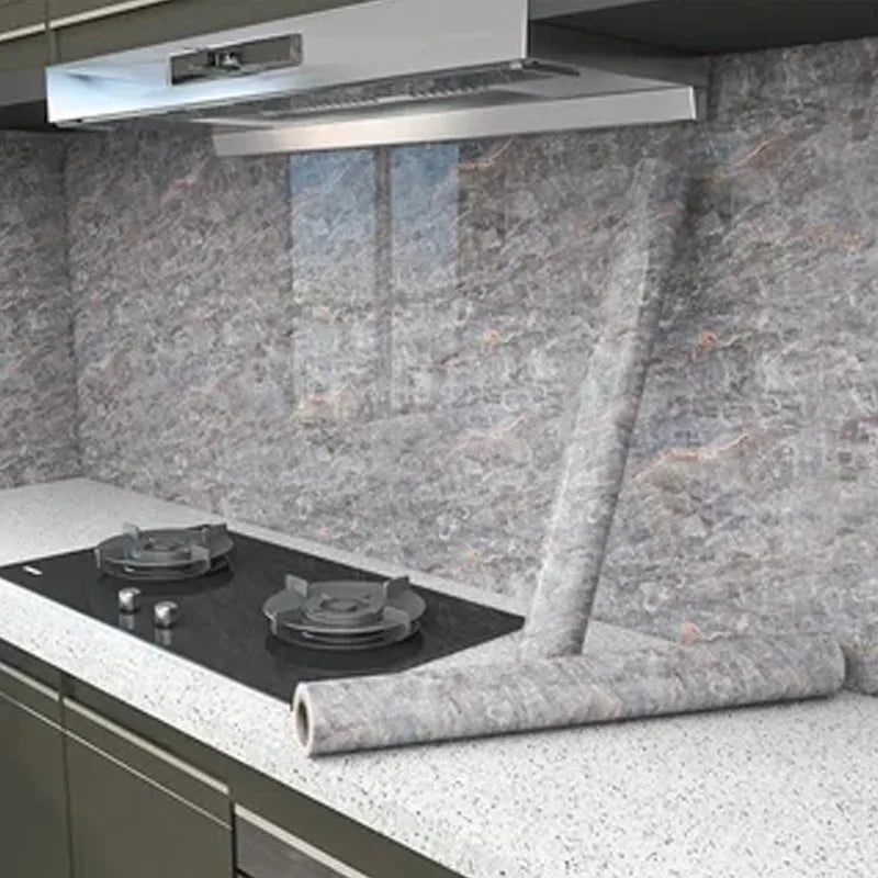 Wallpapers Home Decor Oil Proof Self-adhesive Wall Wallpaper 40cm Waterproof Wall Stickers High Temperature Resistance Sticker